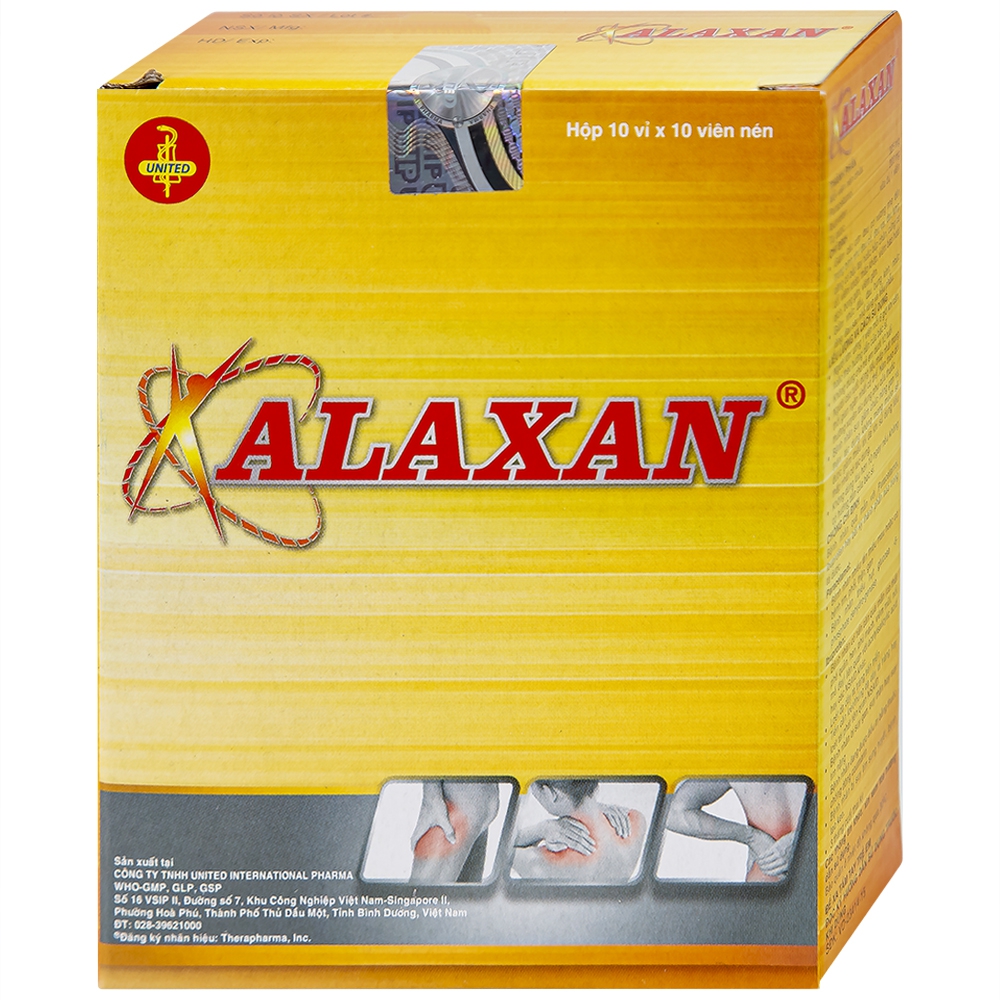 thuoc alaxan united giam cac con dau co xuong nhuc dau dau bung kinh nhuc rang 10 vi x 10 vien 67518230a7315