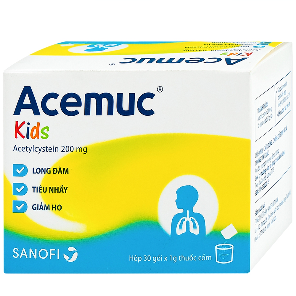 thuoc com acemuc kids 200mg sanofi long dam tieu nhay giam ho 30 goi x 1g 6751824600551