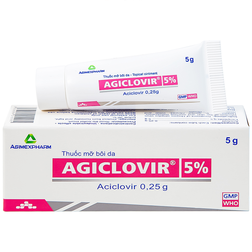 thuoc mo boi da agiclovir 5 agimexpharm dieu tri nhiem herpes simplex herpes zoster herpes sinh duc 5g 675181f6a875a